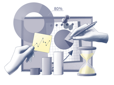 Financial Growth Illustration